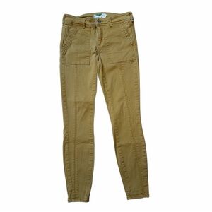 Anthropologie Tan Color Skinny Pants